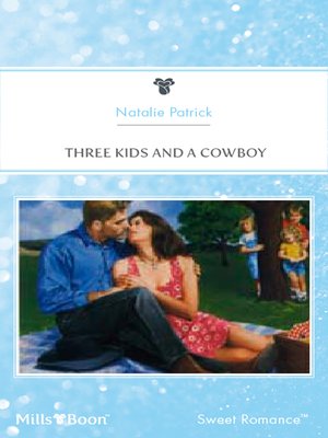 cover image of Three Kids and a Cowboy